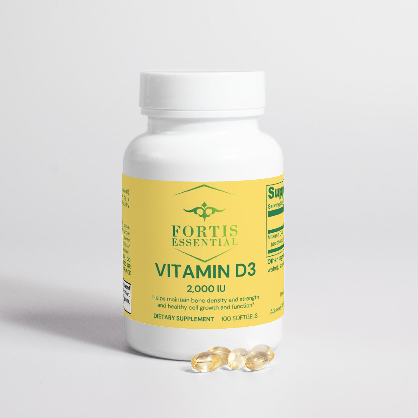 Vitamin D3 2,000 IU