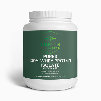 Pure3 100% Whey Protein Isolate (Chocolate)
