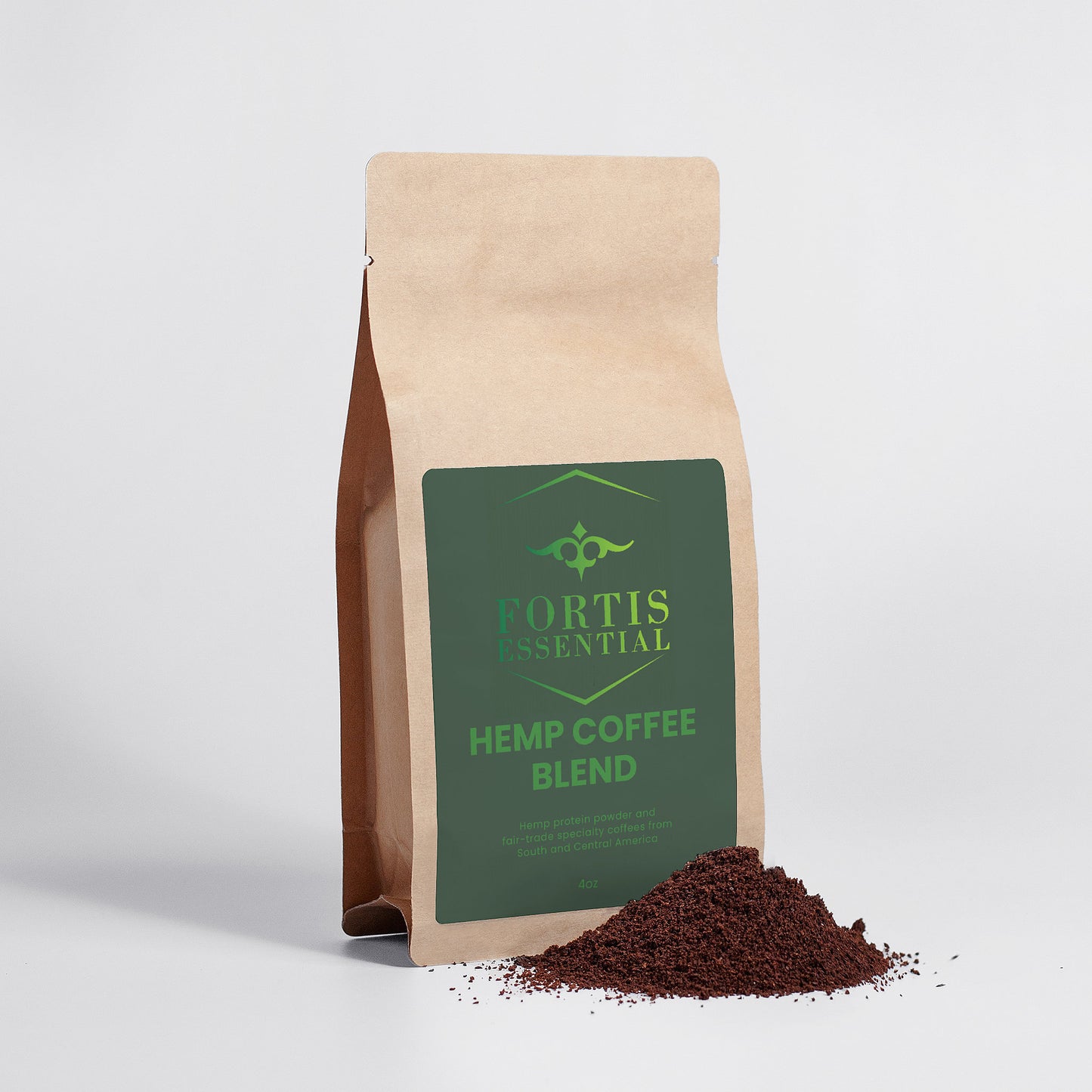 Hemp Coffee Blend - Medium Roast 4oz