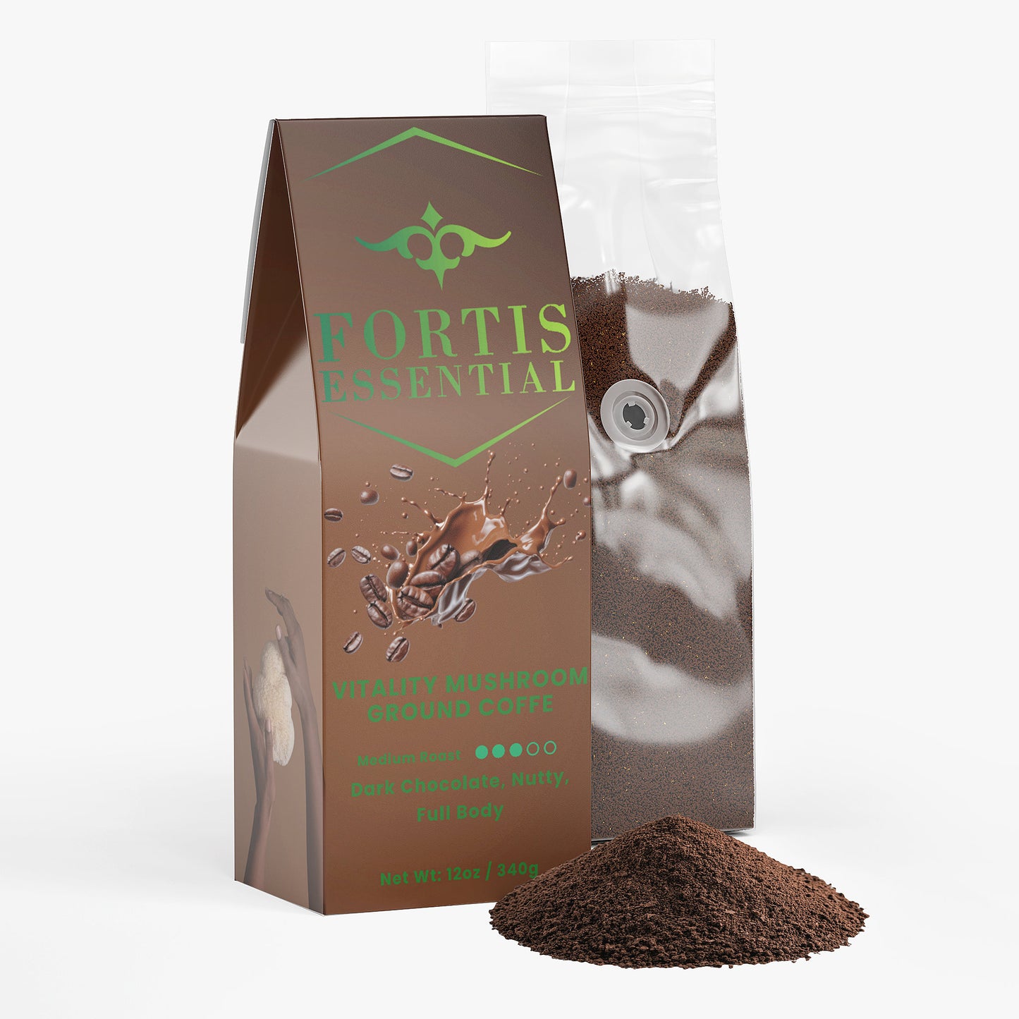 Vitality Mushroom Coffee (Medium Roast)