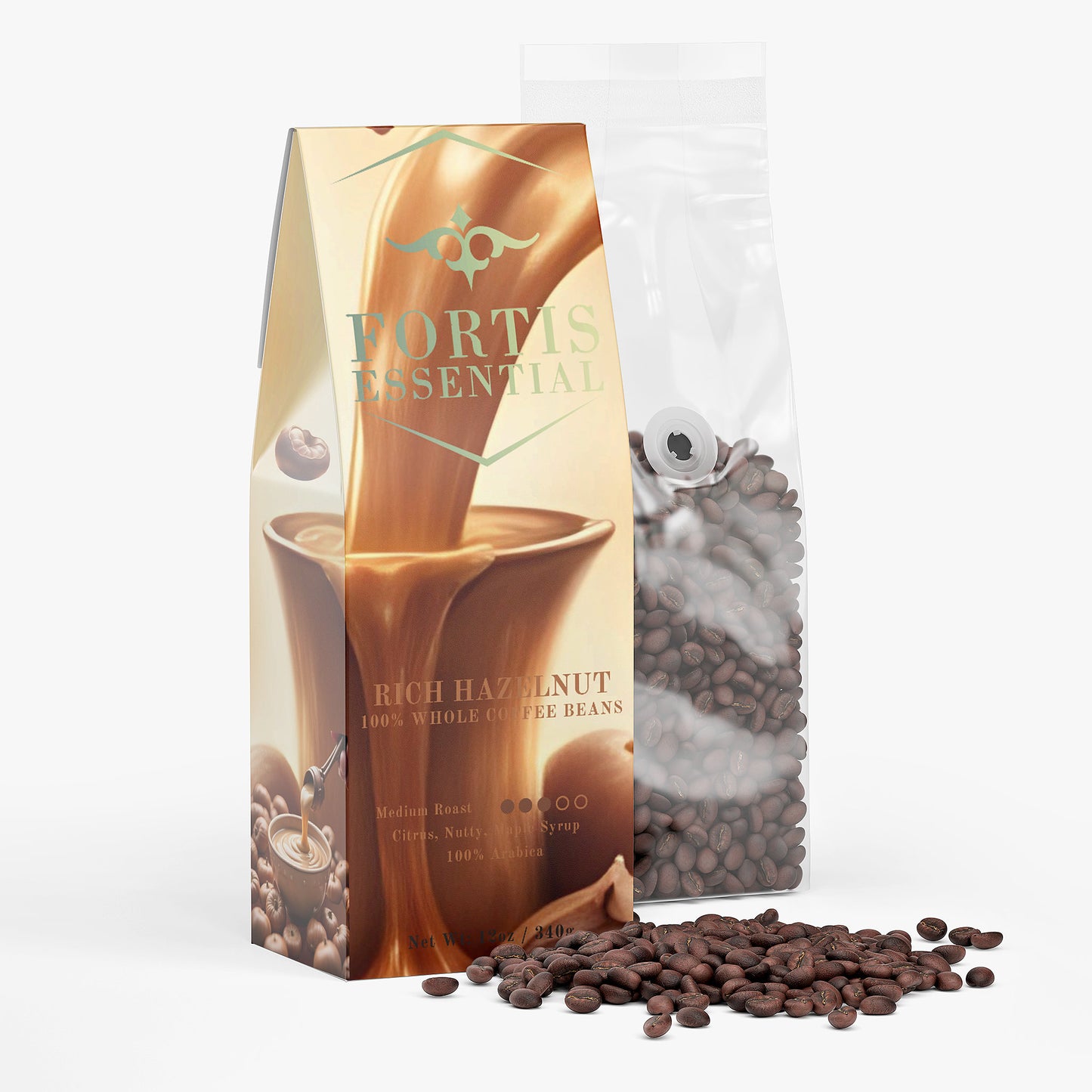 Rich Hazelnut Coffee (Medium Roast)
