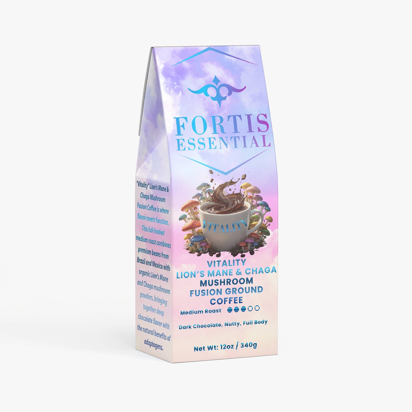 Vitality Mushroom Coffee (Medium Roast)