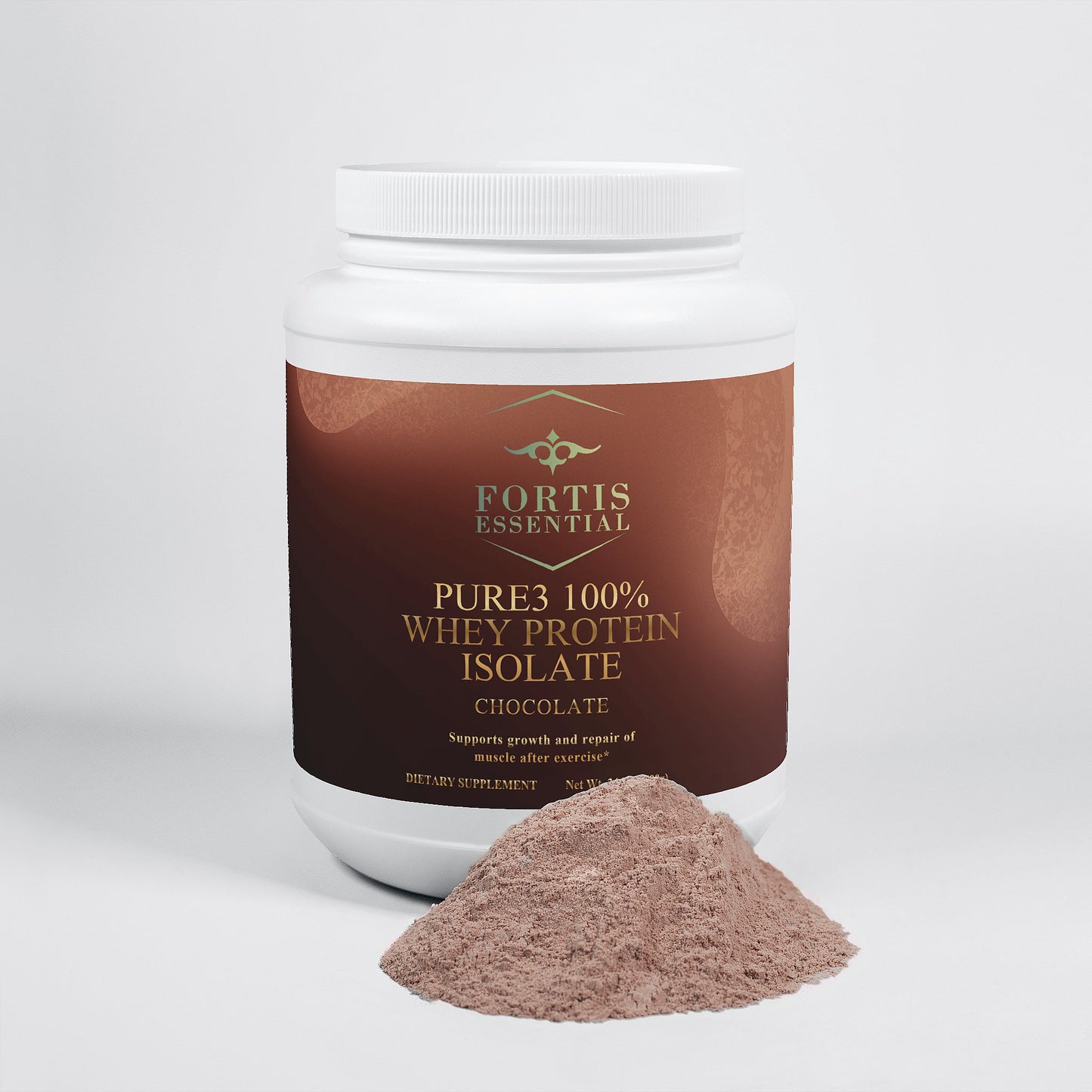Pure3 100% Whey Protein Isolate (Chocolate)
