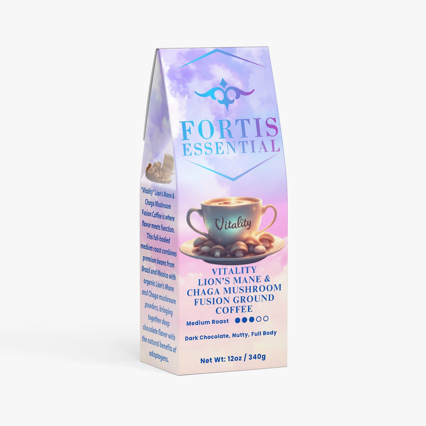 Vitality Mushroom Coffee (Medium Roast)