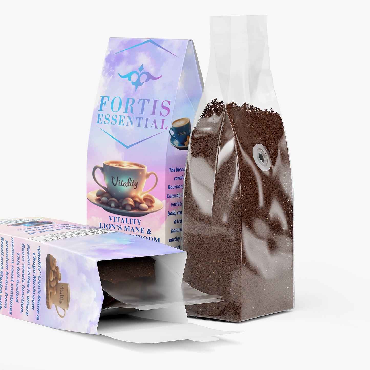 Vitality Mushroom Coffee (Medium Roast)
